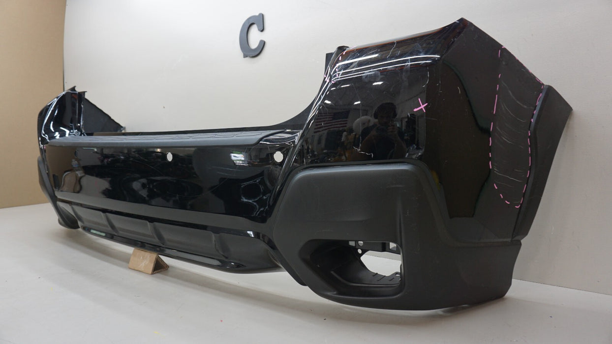 2018-2019 SUBARU CROSSTREK REAR BUMPER COVER PANEL W/ SENSOR HOLE OEM 57704FL250