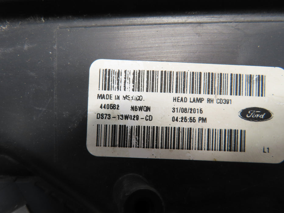 2013 2014 2015 2016 FORD FUSION RIGHT PASSENGER SIDE HALOGEN OEM