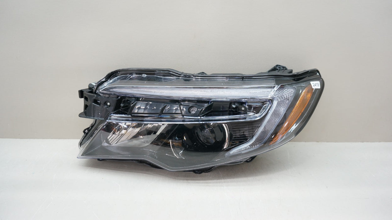 2016-2022 HONDA PILOT FRONT LEFT SIDE HALOGEN W/ LED HEADLIGHT AFTERMARKET CAPA