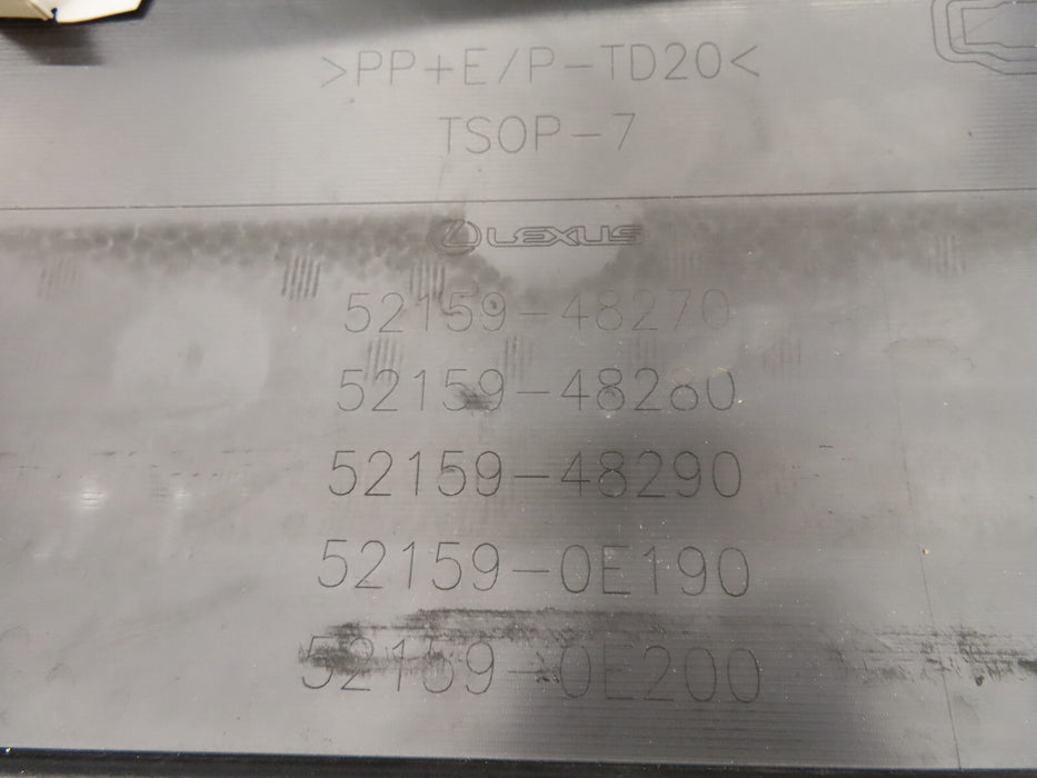 2020-2022  LEXUS RX350 RX450H REAR BUMPER COVER OEM 52159-48270
