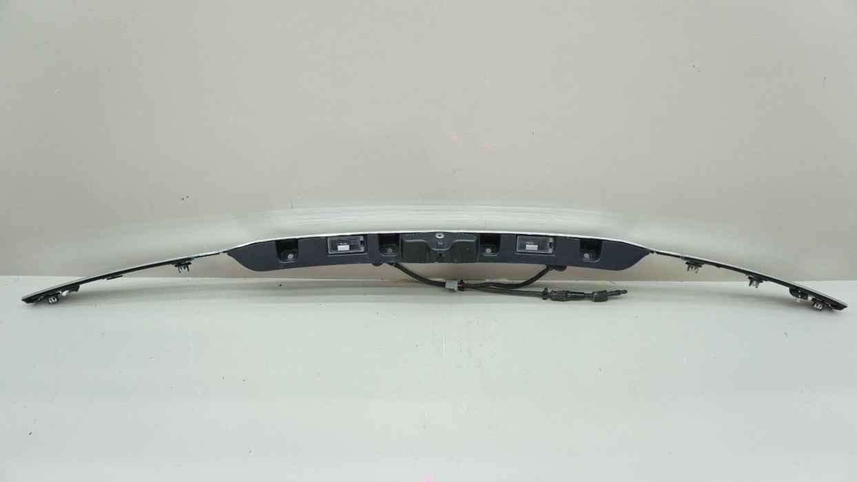 2016-2019 FORD EXPLORER REAR TRUNK CHROME TRIM W/CAMERA 230516A OEM 16 17 18 19