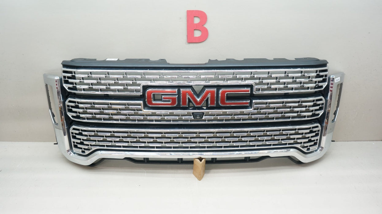 2020-2023 GMC SIERRA 2500HD 3500HD FRONT RADIATOR GRILLE GRILL 84656390 OEM