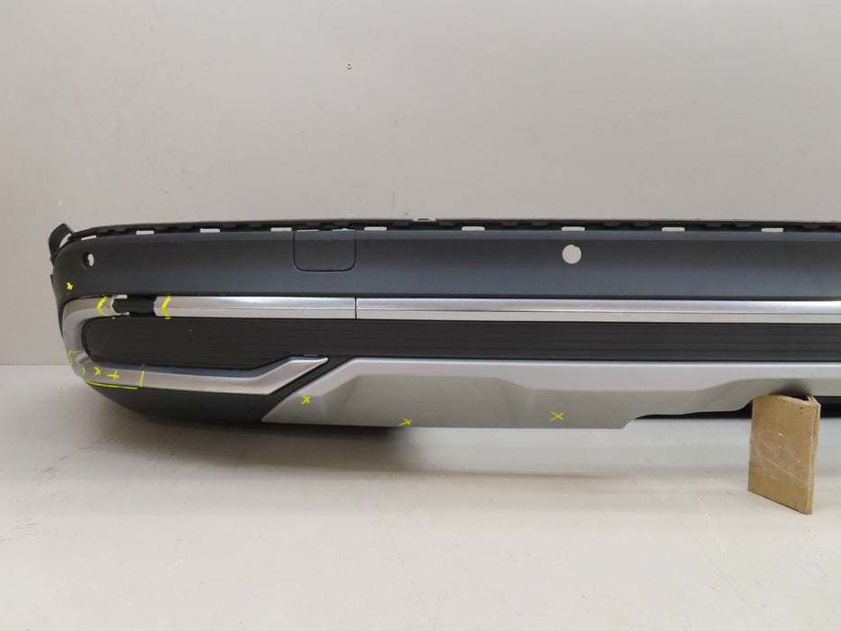 2017-2019 AUDI Q7 REAR LOWER VALANCE BUMPER COVER OEM 4M0.807.521 J