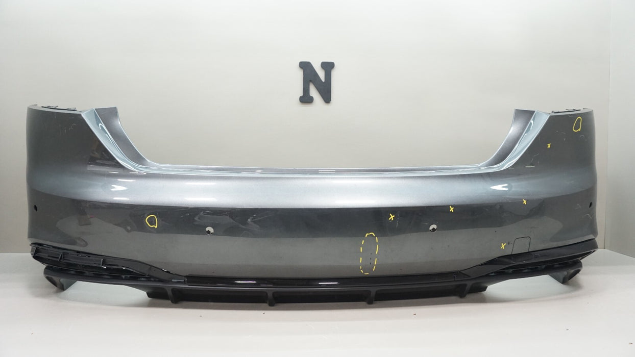 2019-2021 AUDI A5 S5 REAR BUMPER COVER W/LOWER 8W6807511 OEM 19 20 21