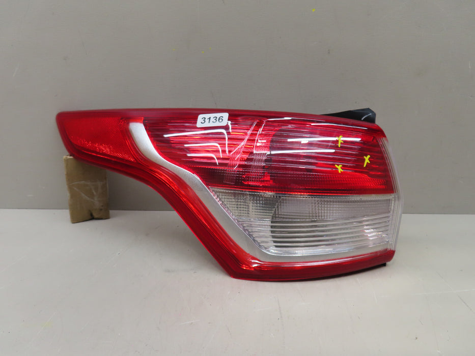2013-2016 FORD ESCAPE REAR LEFT DRIVER TAIL LIGHT OUTER HALOGEN OEM
