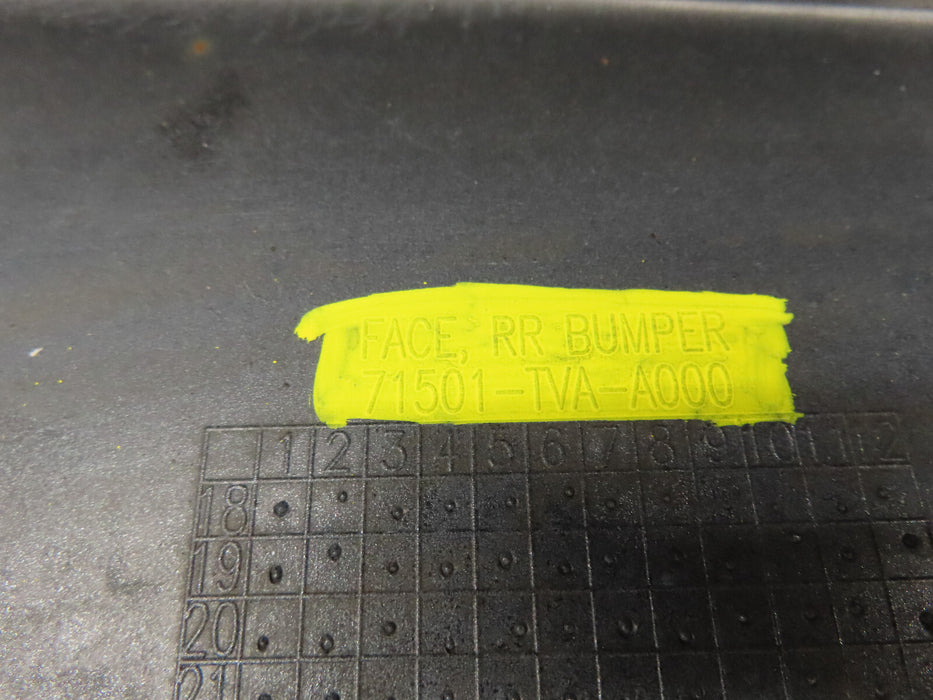 2018 2019 2020 HONDA ACCORD REAR BUMPER COVER OEM 71501-TVA-A000