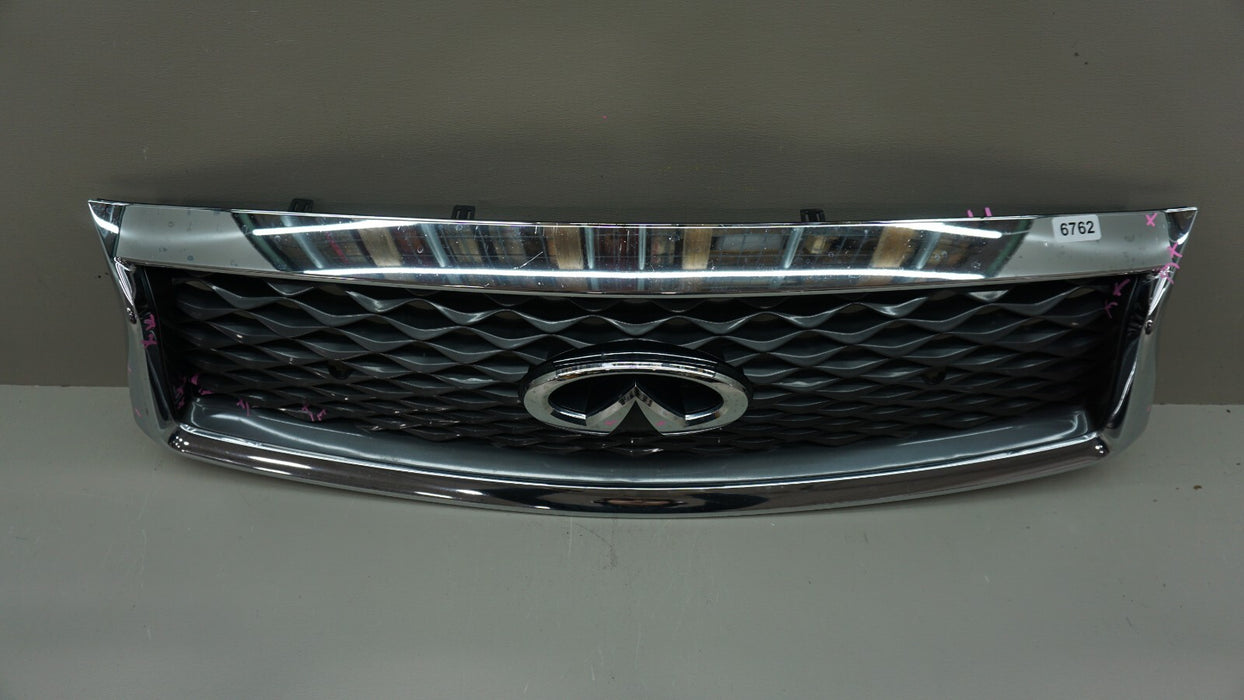2018-2021 INFINITI Q50 FRONT UPPER MAIN GRILLE 62310-6HM0C OEM 18 19 20 21