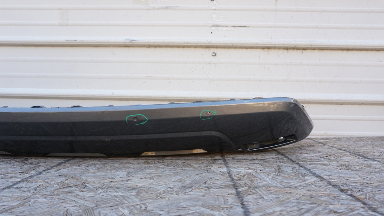2022 NISSAN ROGUE REAR LOWER BUMPER SPOILER COVER OEM 22 85084-6RH0B