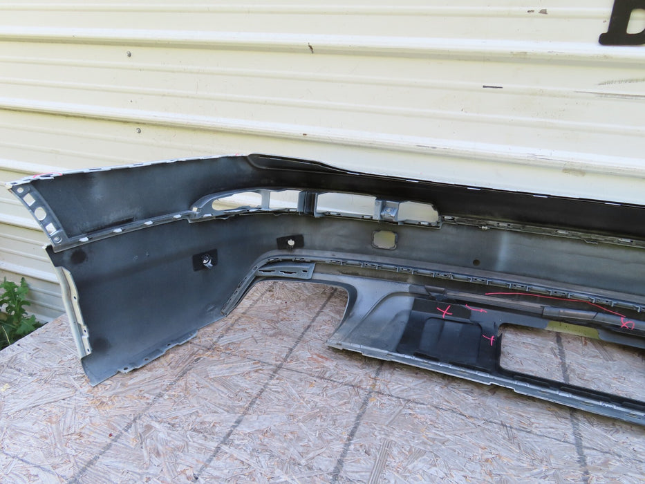 2017-2019 AUDI Q7 SUV REAR BUMPER COVER W/ LOWER VALANCE PANEL OEM 4M0807511