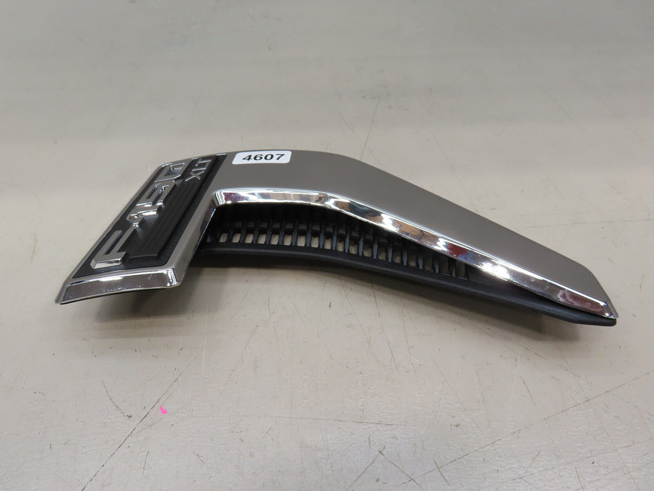 2021-2023 FORD F150 F-150 XLT RIGHT PASSENGER FENDER EMBLEM OEM