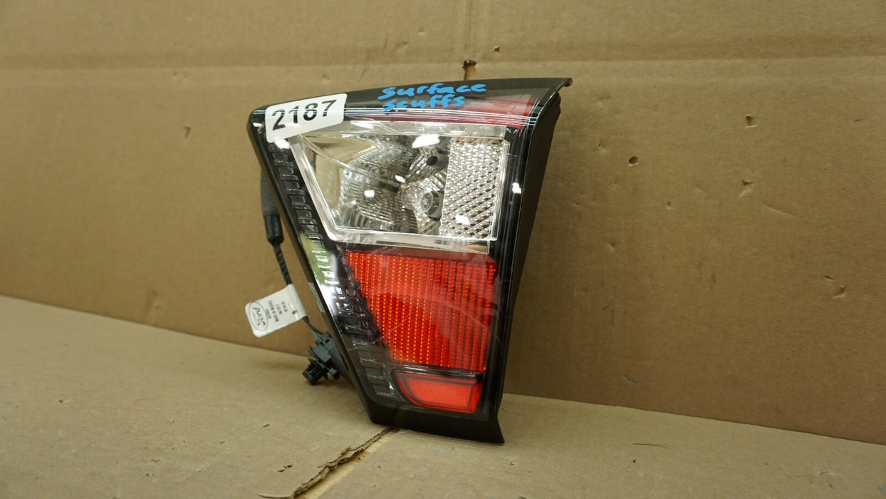 2017-2019 FORD ESCAPE RIGHT PASSENGER SIDE INNER TAIL LIGHT OEM GJ54-13A602-A