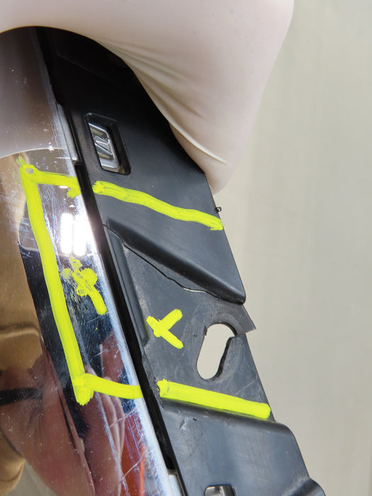 2019-2023 DODGE RAM 1500 FRONT CHROME UPPER GRILLE GRILL MOLDING  OEM