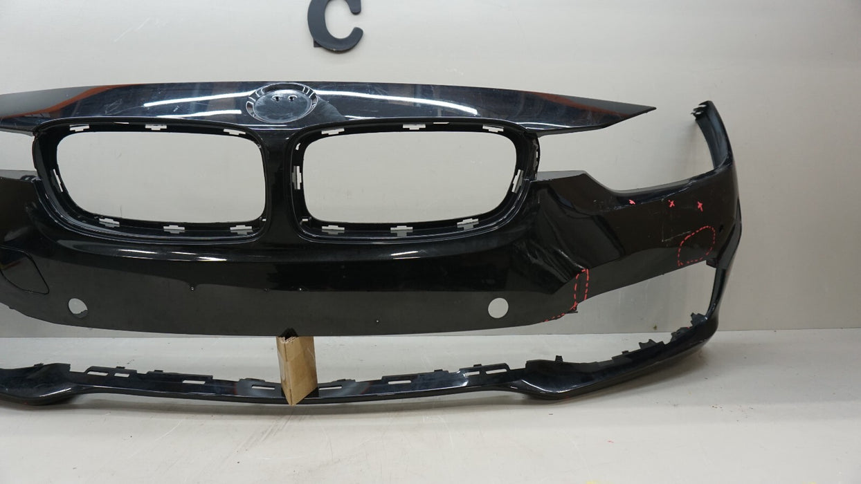 2016-2018 BMW 320I 328I 330I 340I LCI F30 F31 FRONT BUMPER COVER OEM 51117386283