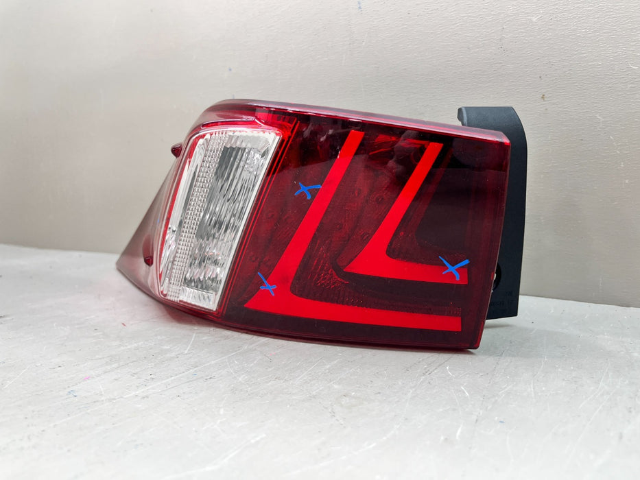 2014-2016 LEXUS IS250 IS350 LH LEFT DRIVER LED OUTER TAIL LAMP 81560-53270