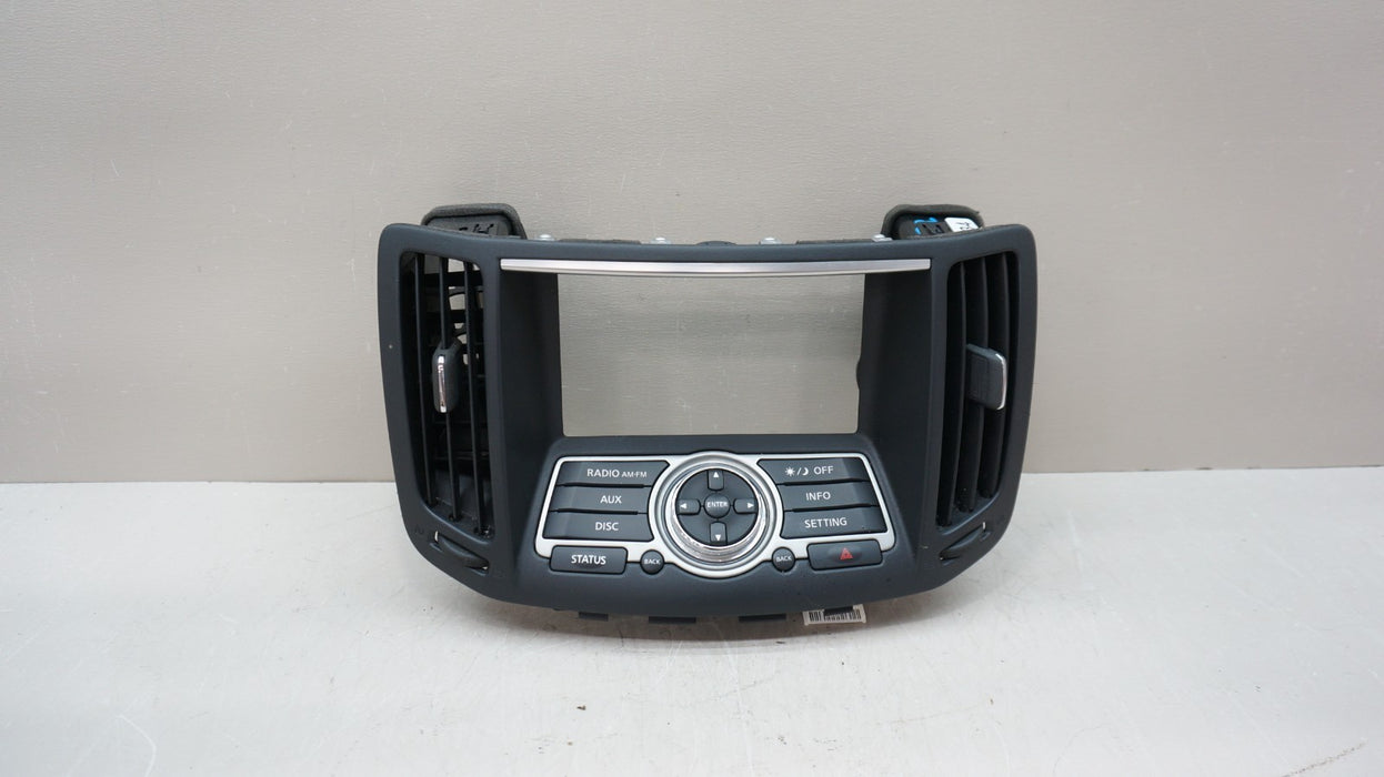 2009-2013 INFINITI G37 DASHBOARD NAVIGATION INFO CONTROL PANEL OEM