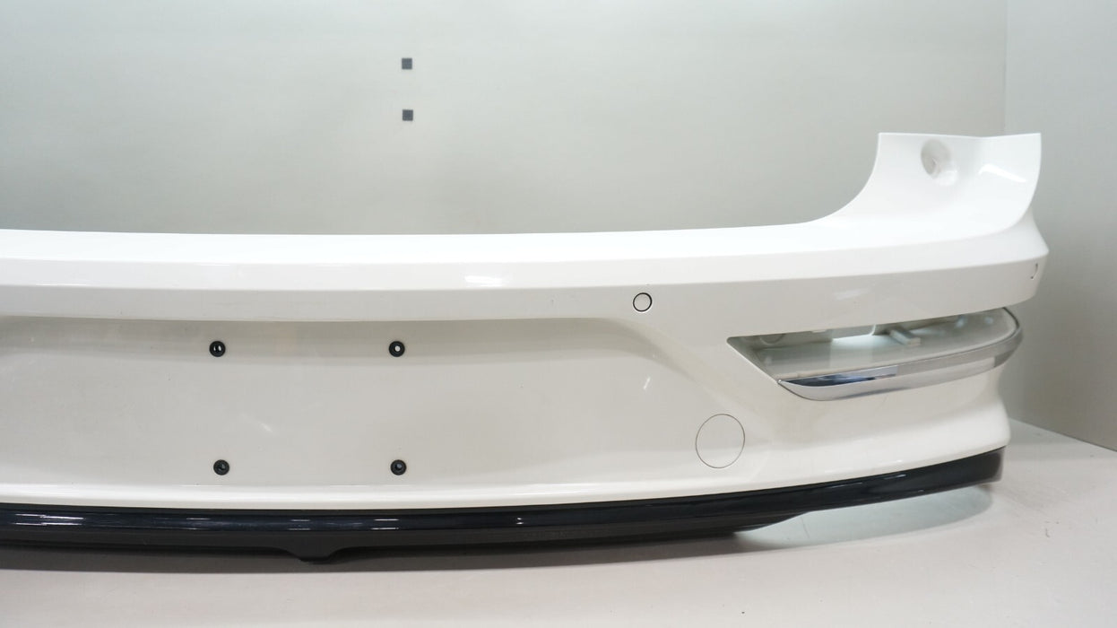 2021-2023 BENTLEY BENTAYGA REAR BUMPER COVER WITH SENSORS OEM -A9B GLACIER WHITE