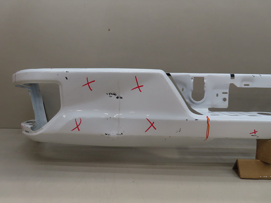 2019 2020 2021 2022 GMC/CHEVROLET SILVERADO-SIERRA 1500 REAR BUMPER METAL OEM
