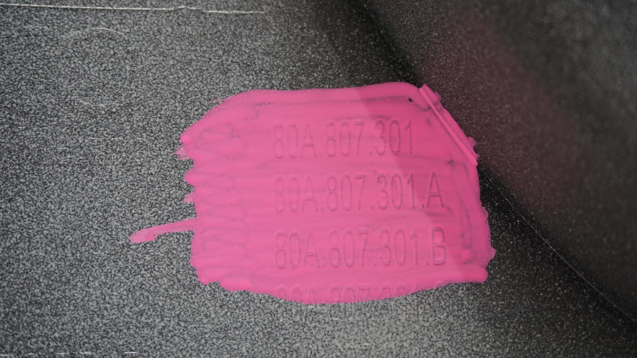 2018-2020 AUDI Q5 SQ5 S-LINE UPPER REAR BUMPER COVER OEM 80A807301