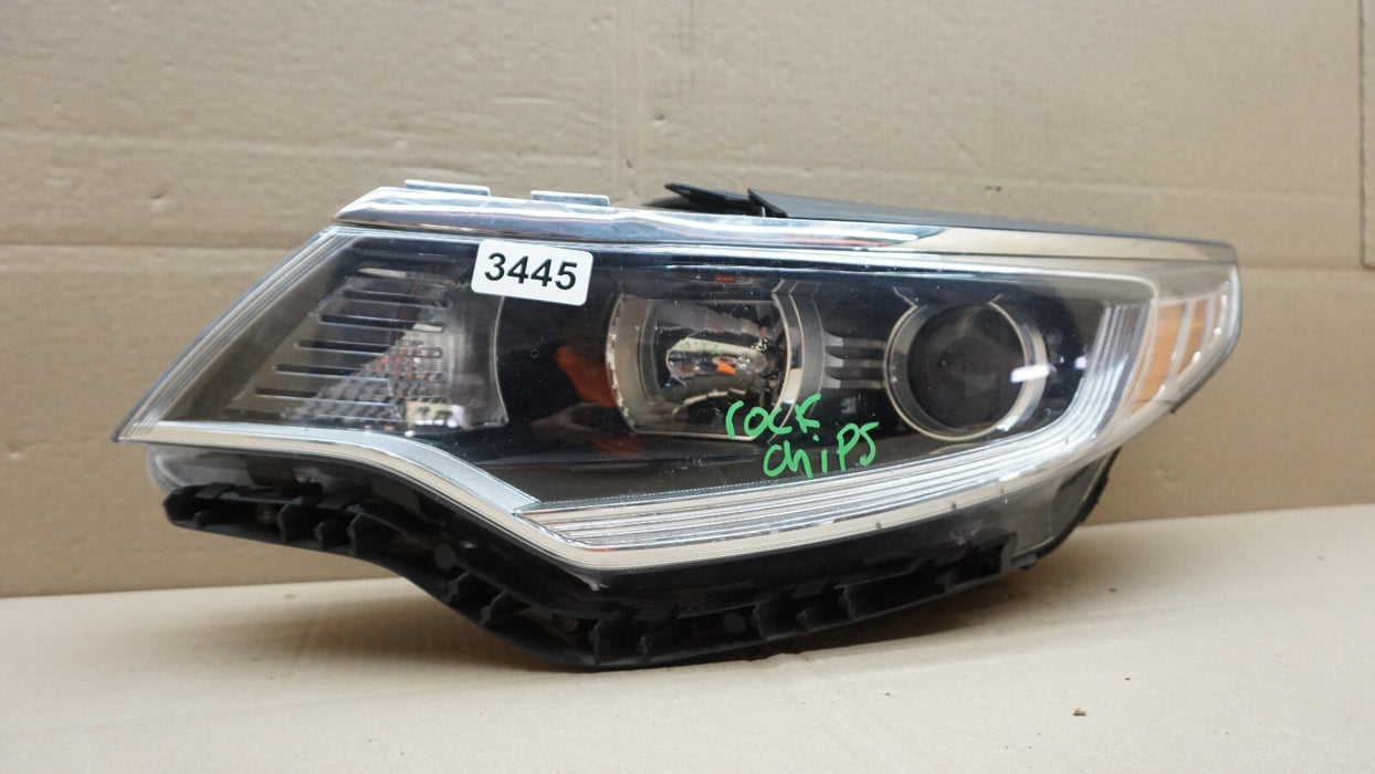 2016-2018 KIA OPTIMA FRONT LH LEFT DRIVER SIDE HALOGEN W/LED HEADLIGHT OEM