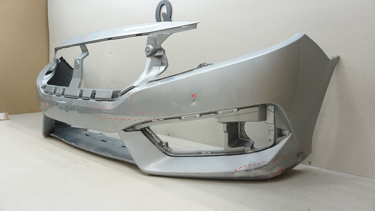 2016-2018 HONDA CIVIC FRONT BUMPER COVER PANEL 71101-TBA-A010 OEM 16 17 18