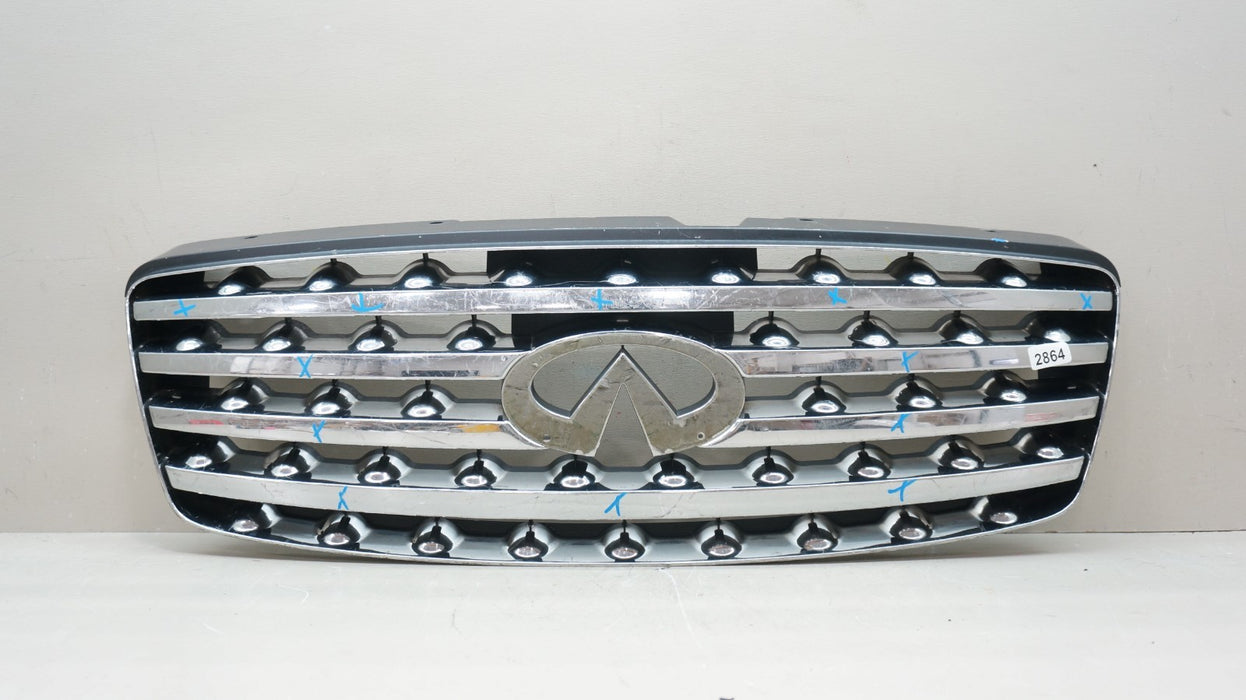 2003-2005 INFINITI FX35 FX45 FRONT UPPER RADIATOR GRILLE OEM 62310-CG000