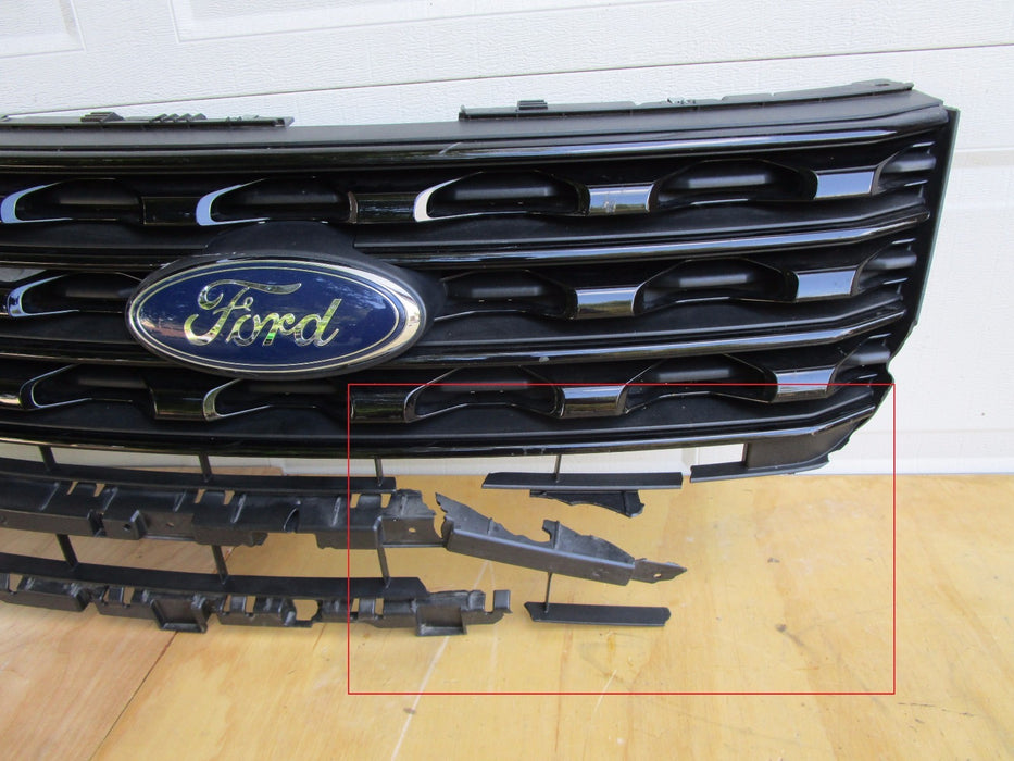 16 17 FORD EXPLORER SPORT FRONT GRILL GRILLE OEM