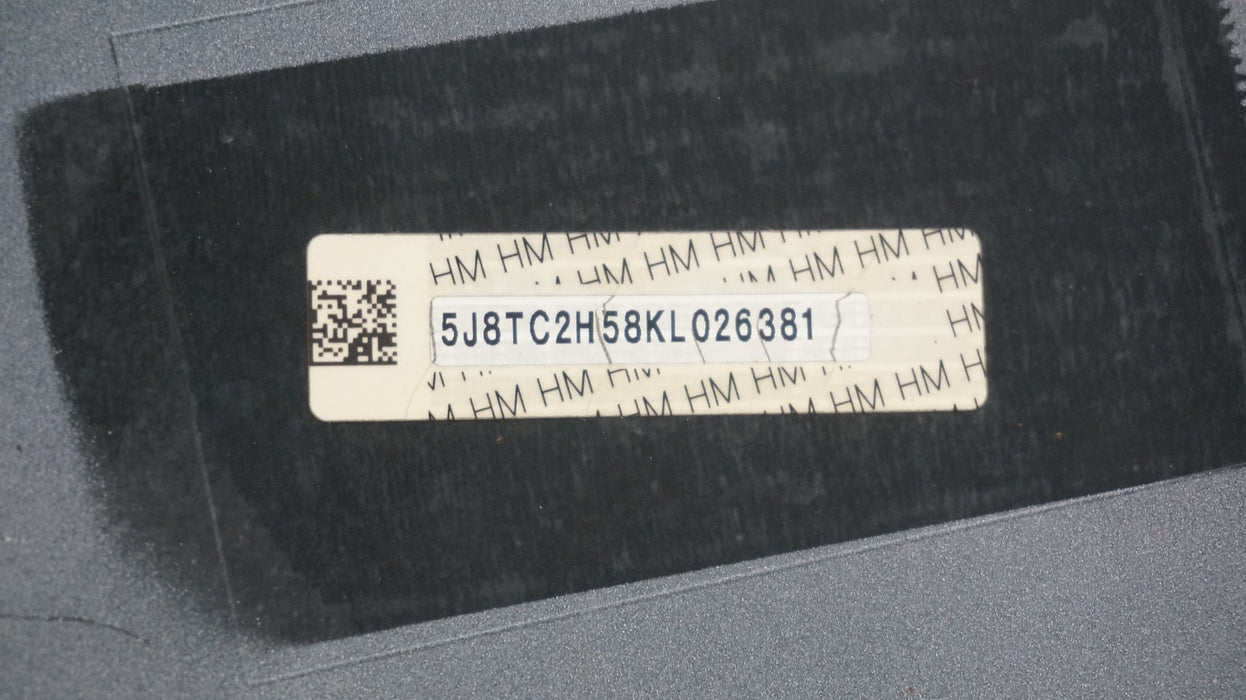 2019-2021 ACURA RDX REAR BUMPER COVER PANEL OEM 71501-TJB-A000