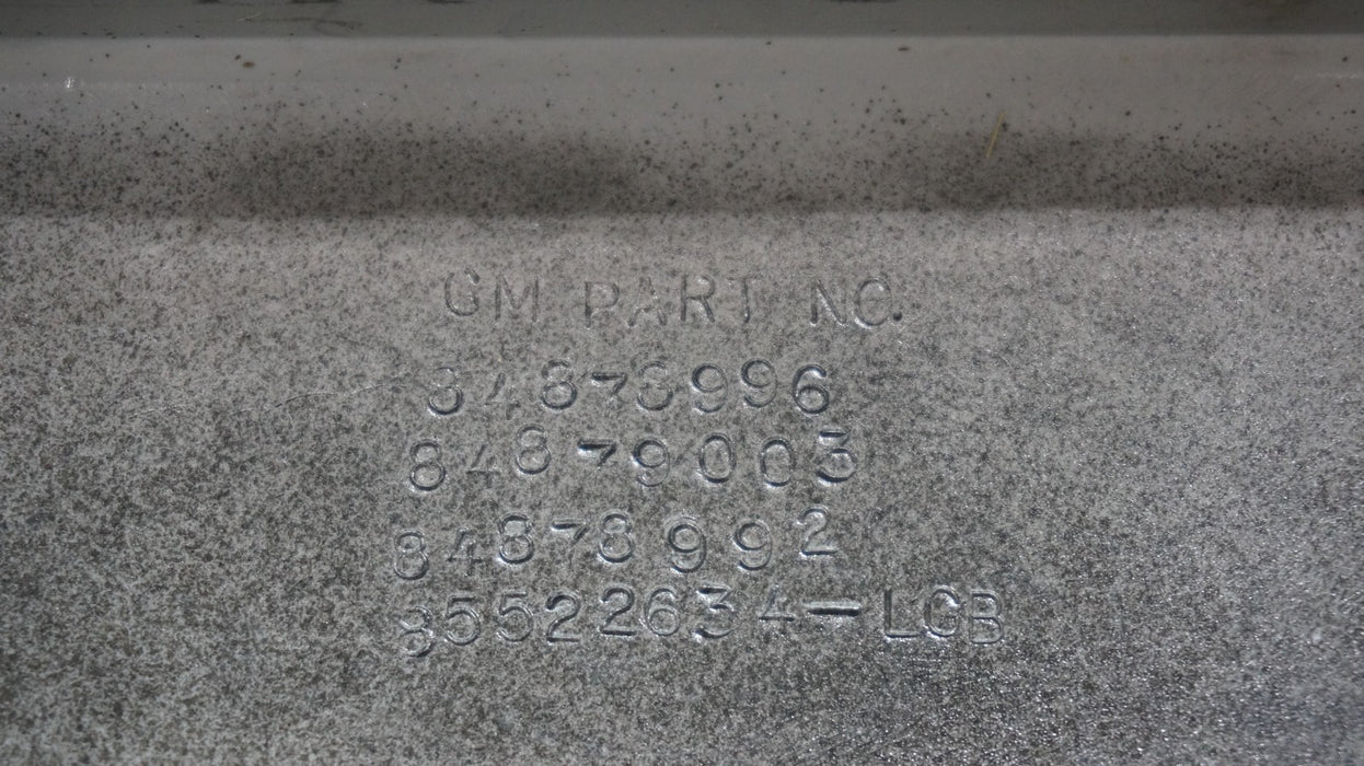 2022-2025 CHEVROLET SILVERADO 1500 FRONT LOWER BLACK SKID PLATE OEM 84878996