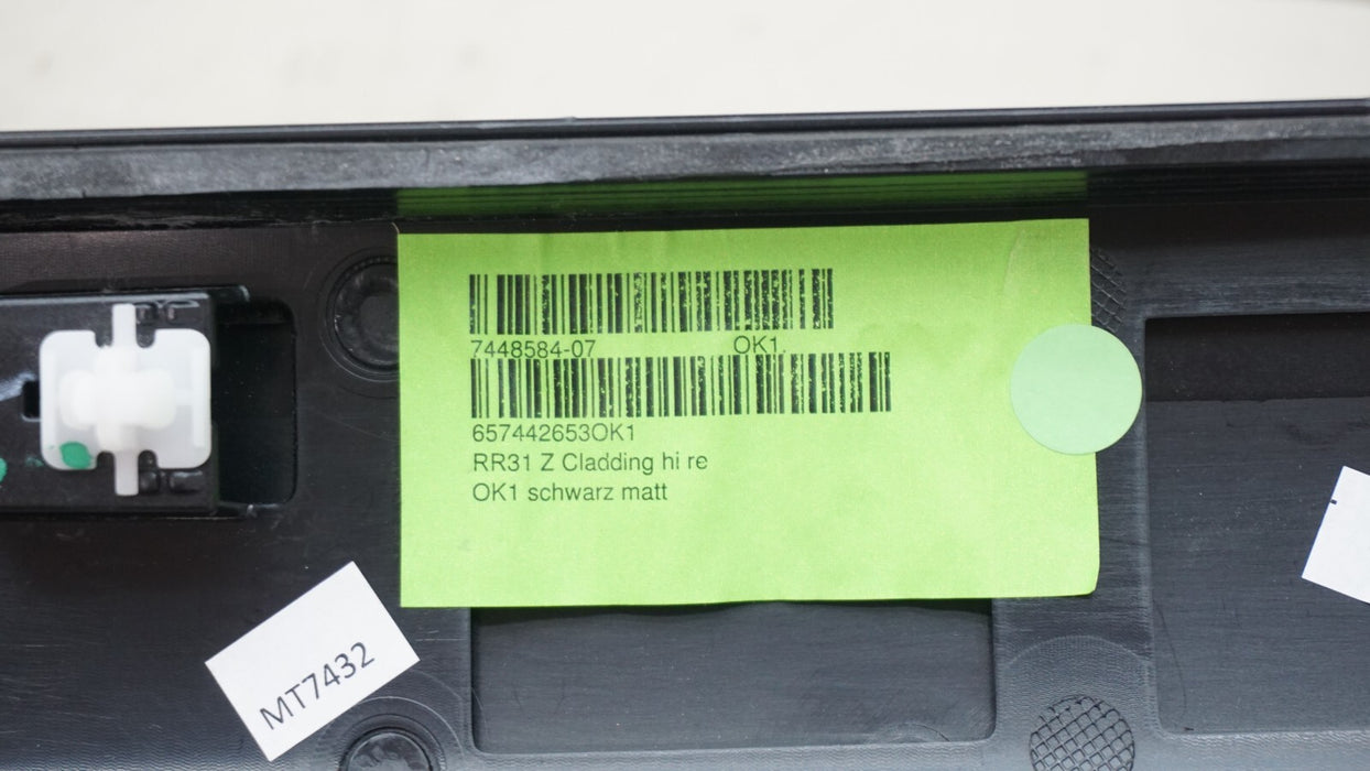 2019-2023 ROLLS ROYCE CULLINAN REAR RIGHT DOOR TRIM MOLDING OEM 7448584