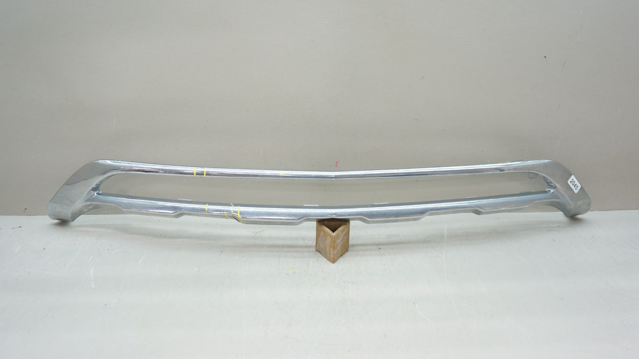 2013-2015 MERCEDES-BENZ GLK CLASS FRONT LOWER BUMPER CHROME TRIM OEM