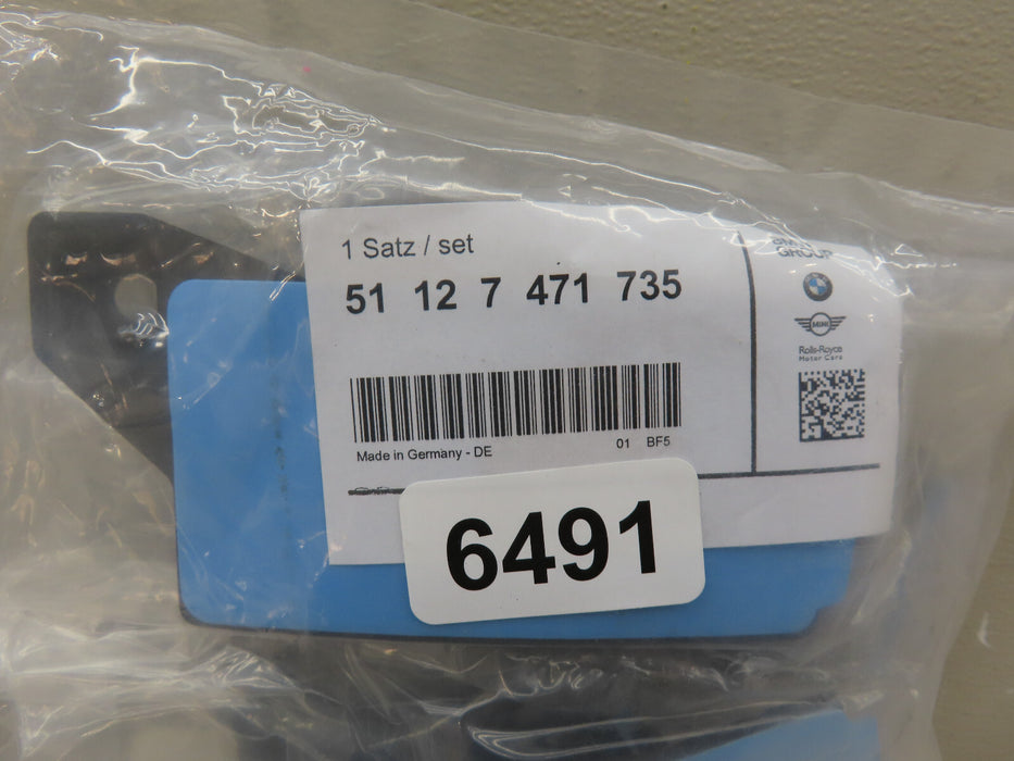 2014-2016 BMW PARKING SENSOR BUMPER HOLDERS OEM 51127471735