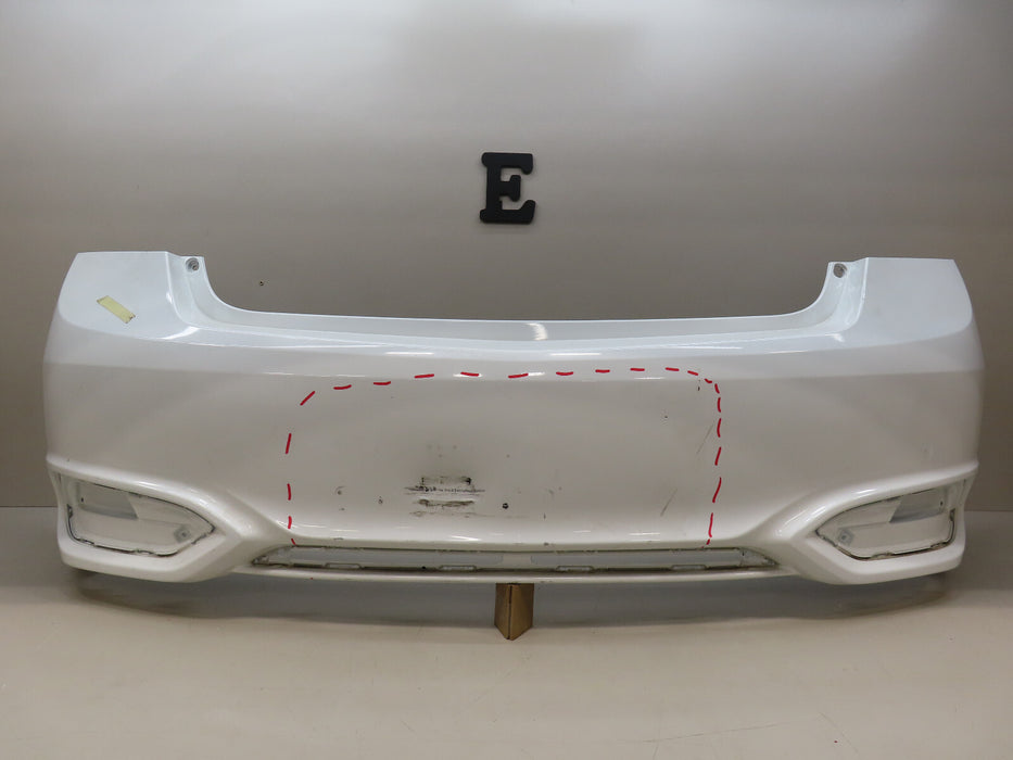 2016 2017 2018 ACURA ILX REAR BUMPER COVER OEM 71501-TX6-A500