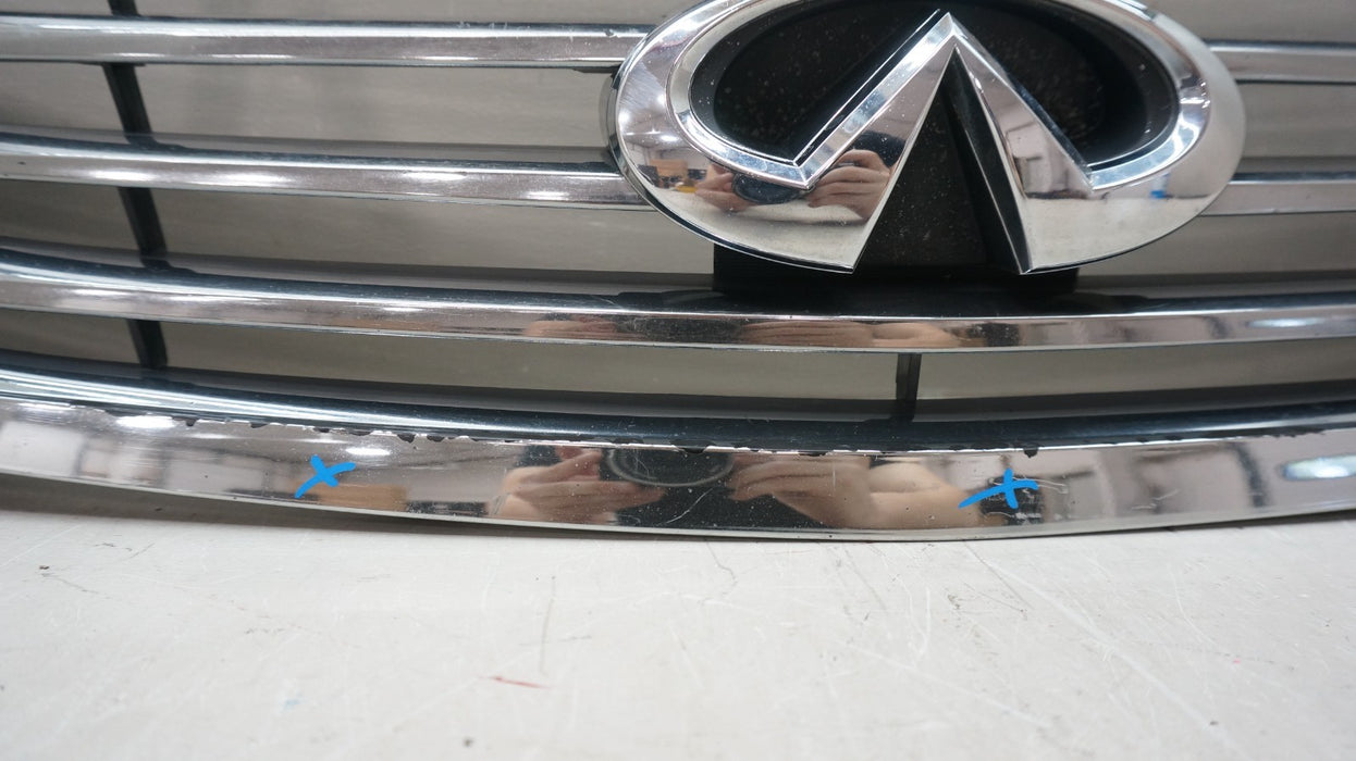 2007-2009 INFINITI G35 G37 FRONT GRILLE OEM 62070-JK600