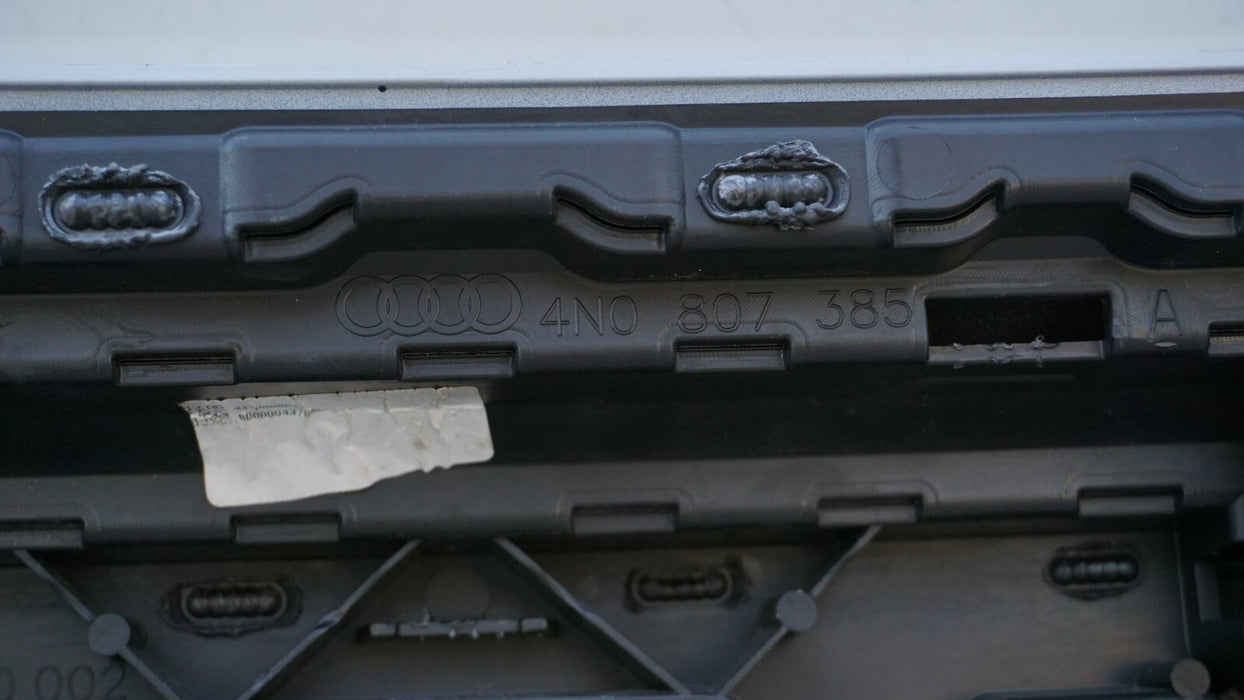 2016-2019 AUDI A8 REAR BUMPER COVER OEM 4N0807385A 16 17 18 19