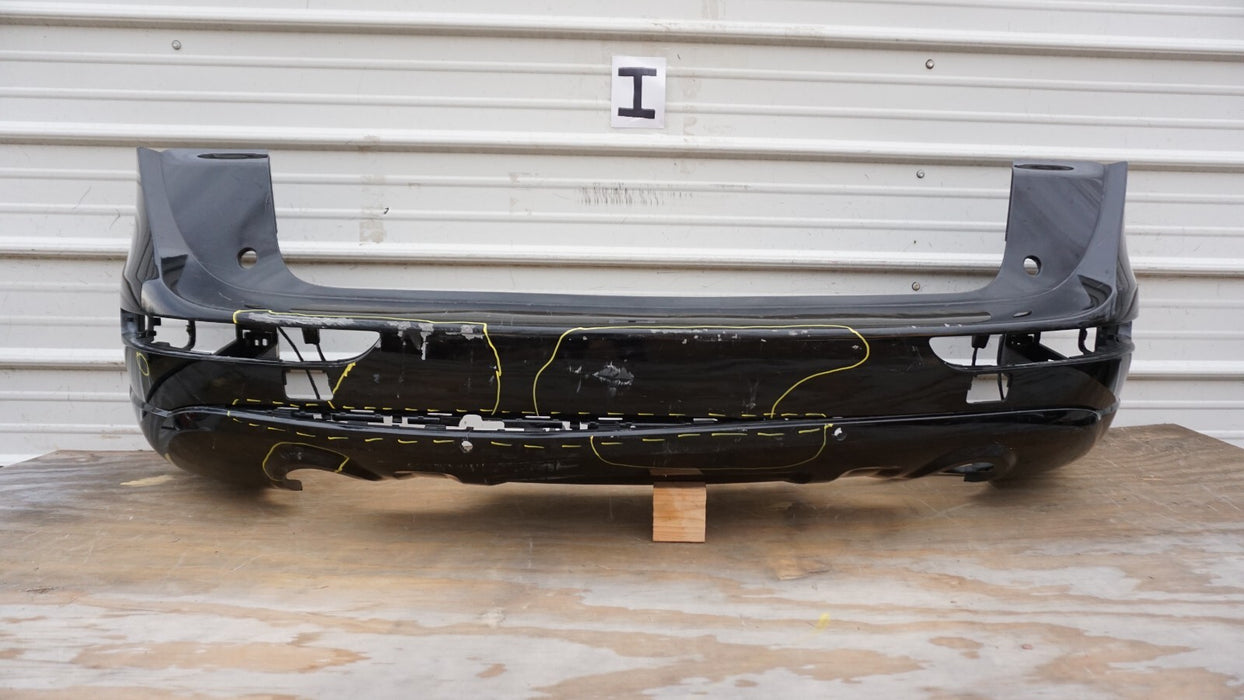 2009-2016 AUDI Q5 REAR BUMPER COVER PANEL WITH VALANCE 8R0807385C OEM