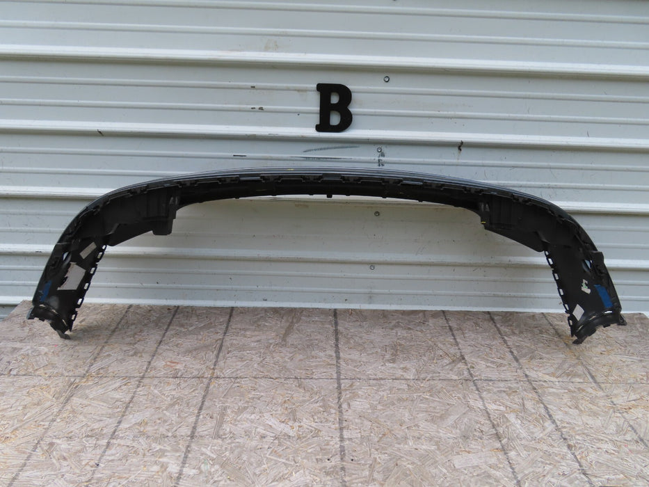2016-2018 AUDI Q3 QUATTRO S-LINE REAR UPPER BUMPER COVER PANEL OEM 8U0807385C