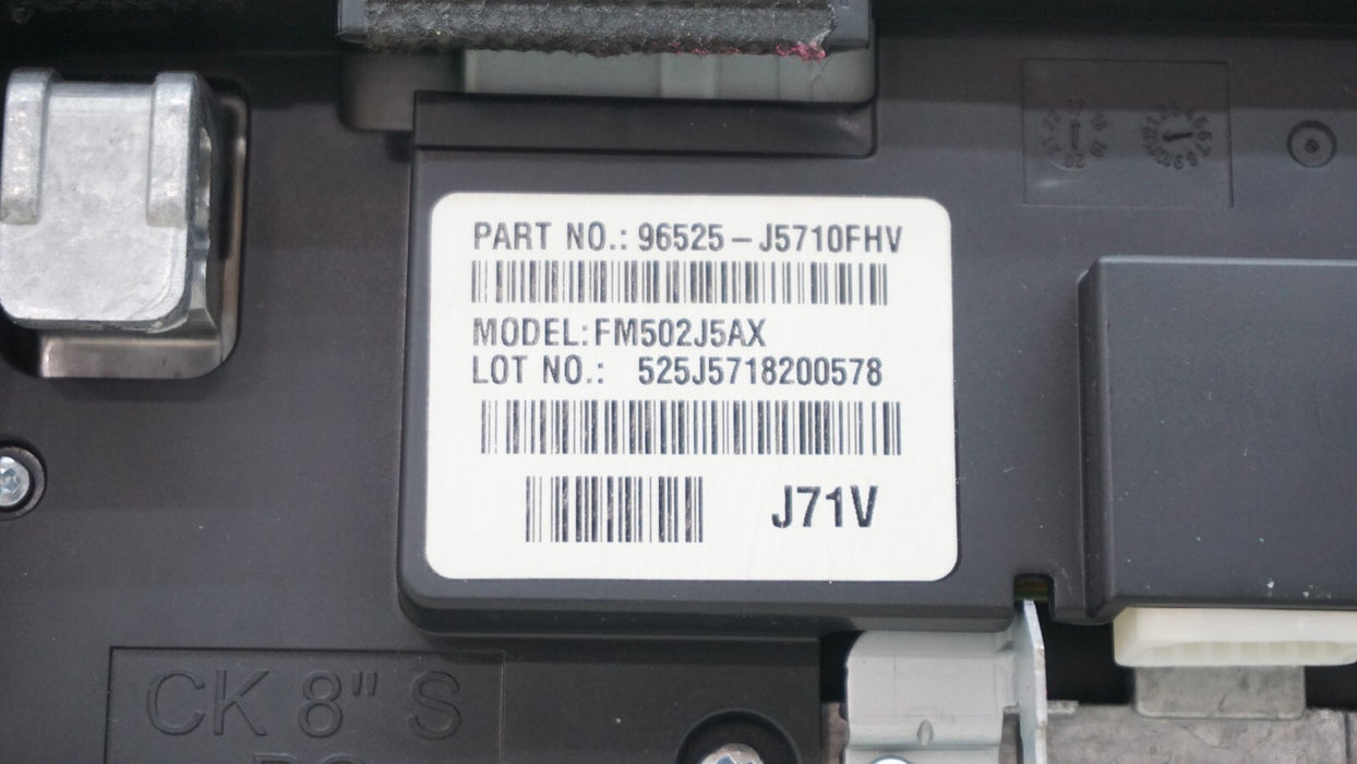 2018-2021 KIA STINGER GT GT1 DASHBOARD DISPLAY SCREEN OEM 96525-J5710FHV