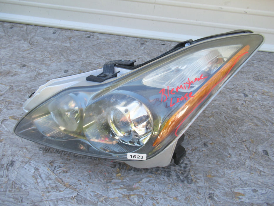 2011-2015 INFINITI Q60 G37 FRONT LEFT DRIVER SIDE HEADLIGHT XENON LIGHT LAMP OEM