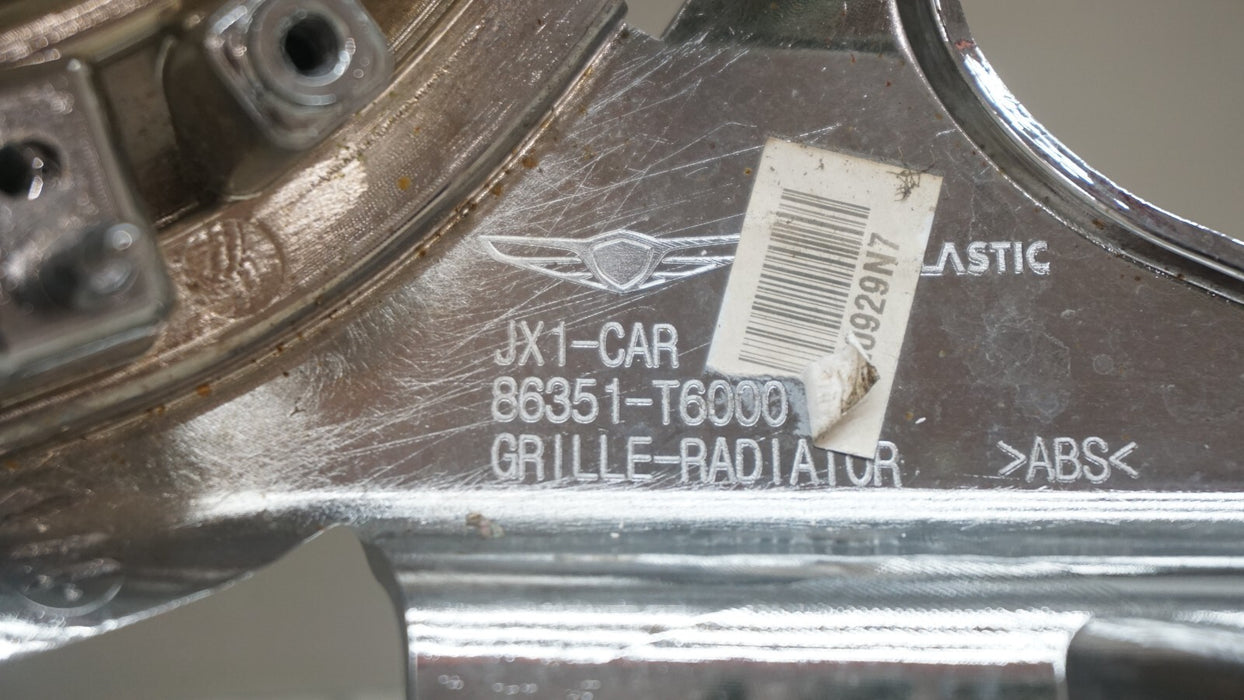 2021-2024 GENESIS GV80 FRONT BUMPER RADIATOR GRILLE OEM 86351-T6000