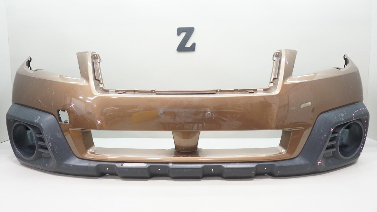 2013-2014 SUBARU OUTBACK WAGON FRONT BUMPER COVER PANEL OEM 57704AJ12A