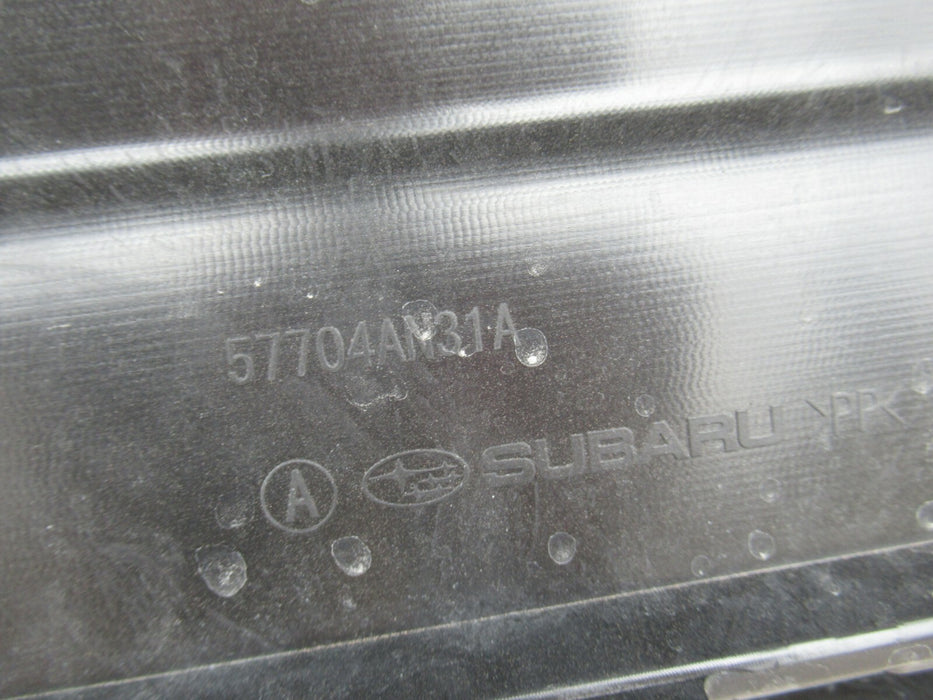 2020 SUBARU OUTBACK REAR BUMPER COVER PANEL W/ SENSOR HOLES 57704AN31A OEM