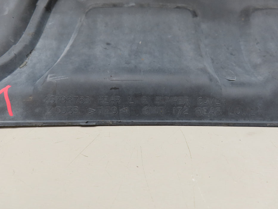 2010-2015 CHEVROLET EQUINOX REAR BUMPER COVER OEM
