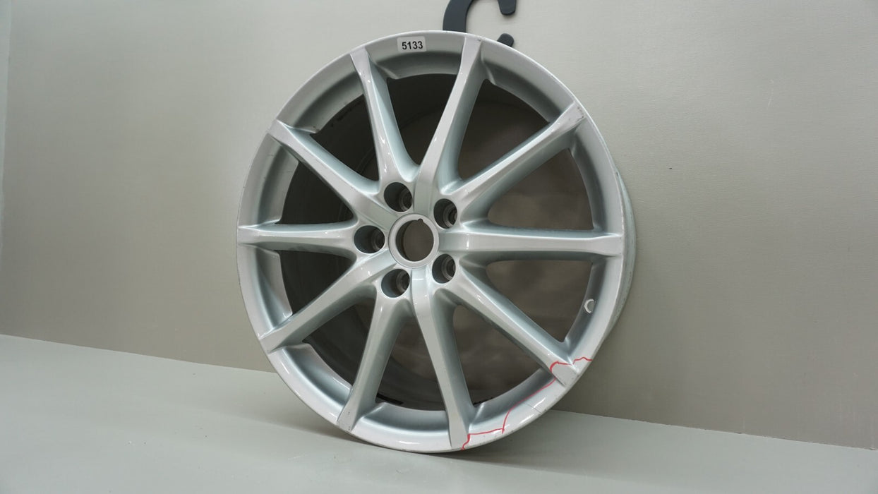2004-2012 ASTON MARTIN DB9 REAR WHEEL RIM 10 SPOKE 19X9.5 19" OEM 9G43-1007-BC
