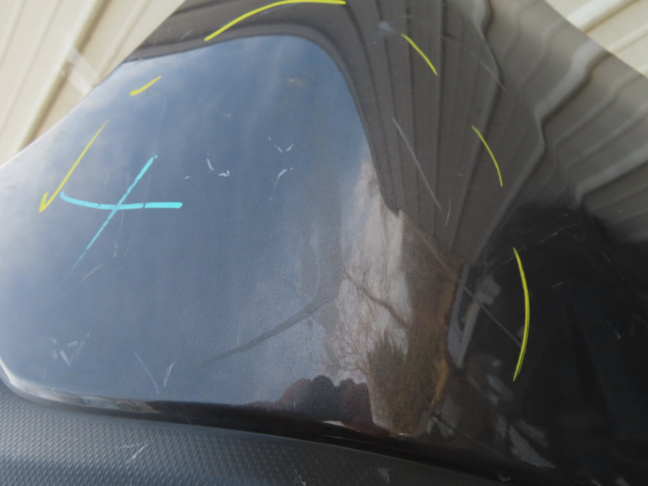 2019-2020 SUBARU FORESTER REAR BUMPER COVER OEM 57704SJ310 W/ SENSOR HOLES