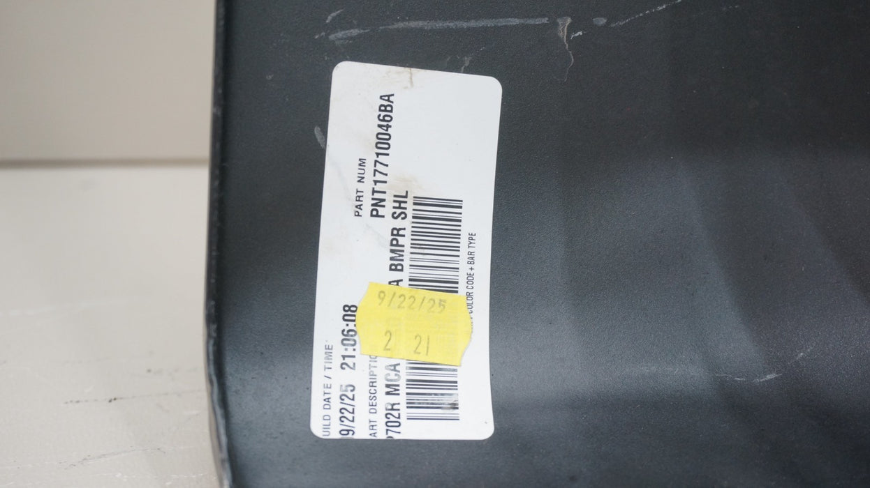 2024-2025 FORD F-150 REAR METAL BUMPER COVER PANEL OEM RL3417A984