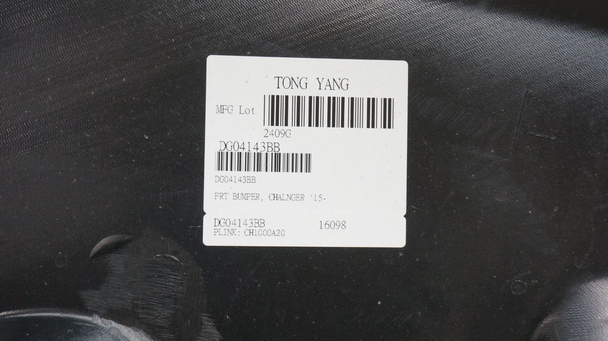 2015-2023 DODGE CHALLENGER FRONT BUMPER COVER PANEL AFTERMARKET