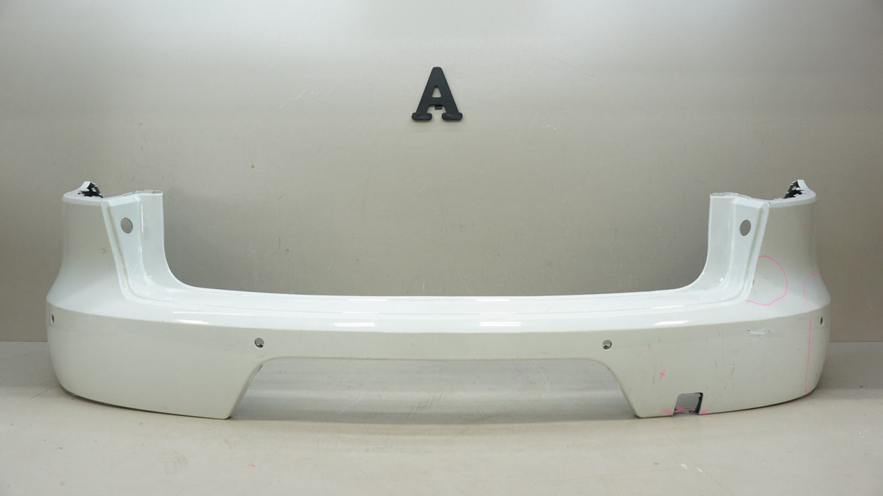 2015-2018 PORSCHE MACAN BASE S TURBO REAR BUMPER COVER PANEL W/ SENSOR HOLE OEM
