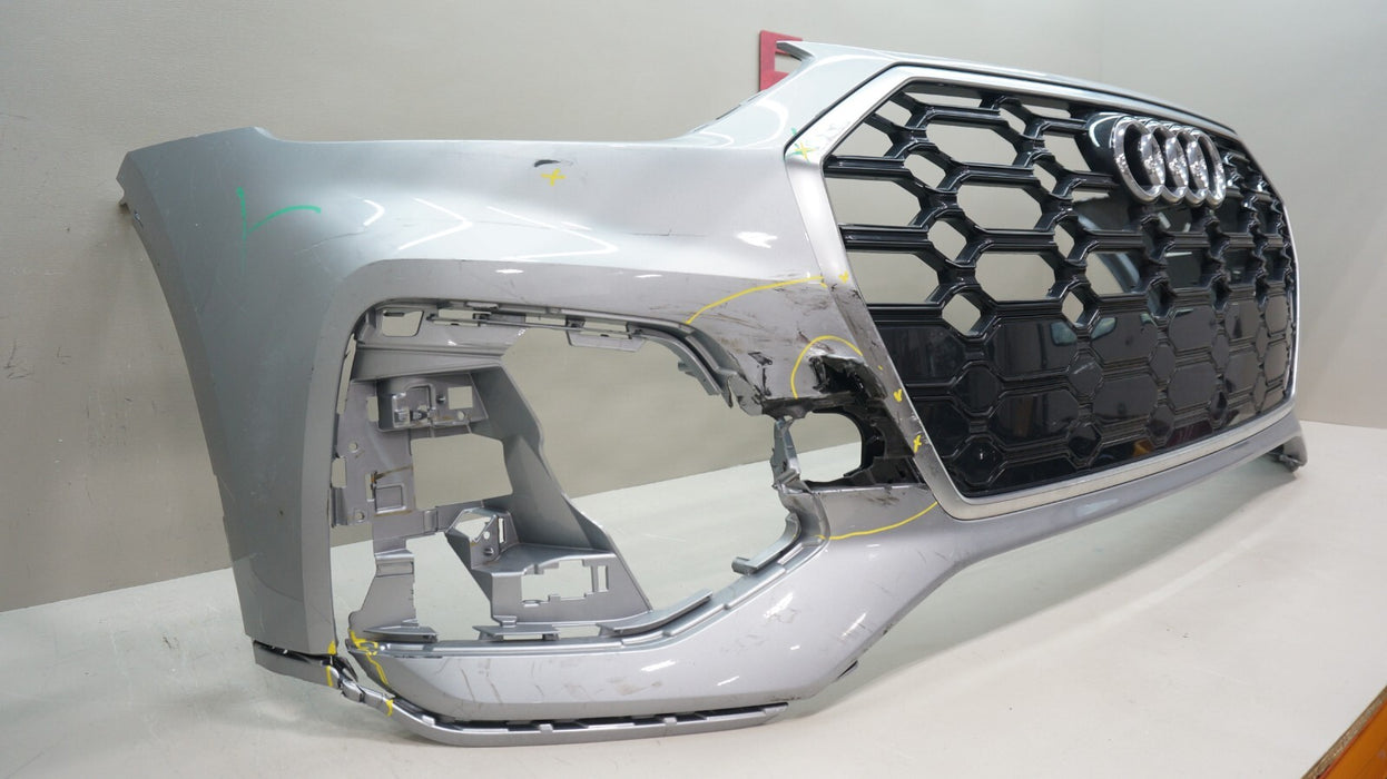2021-2023 AUDI Q5 FRONT BUMPER COVER PANEL WITH GRILLE OEM 80A807437P