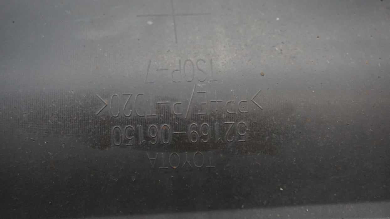 2018-2019 TOYOTA CAMRY REAR BUMPER COVER W/O SENSOR HOLES OEM 52169-06150