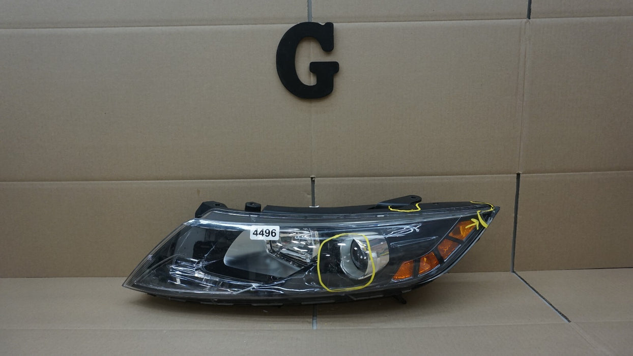2011 2012 2013 KIA OPTIMA FRONT LEFT DRIVERS SIDE HEADLIGHT HALOGEN OEM